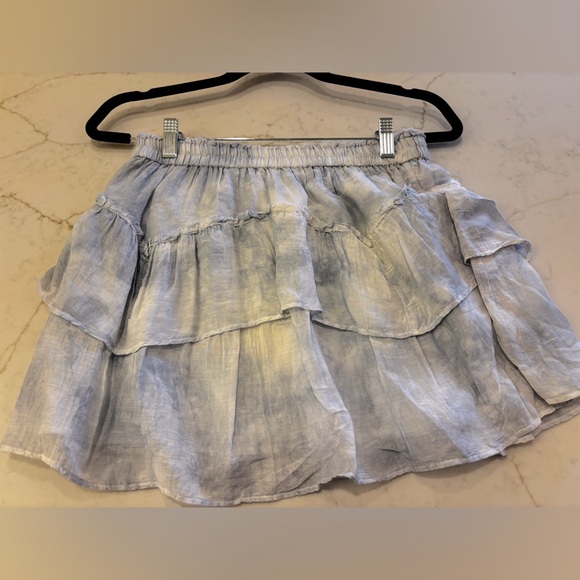 New With Tags LoveShackFancy Blue Mini Skirt-Great Christmas Present! - Picture 3 of 8